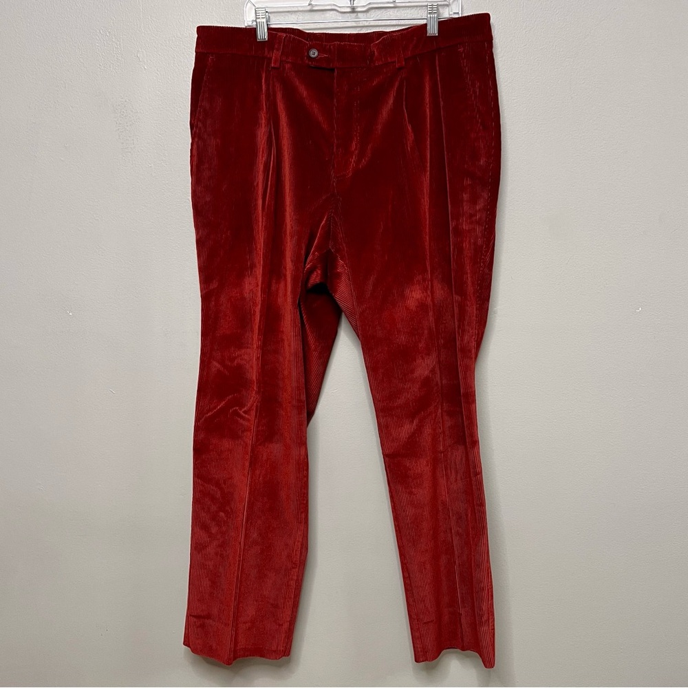 NWOT Men’s Barbour Corduroy Pants Brownish Orange Size 38-OS